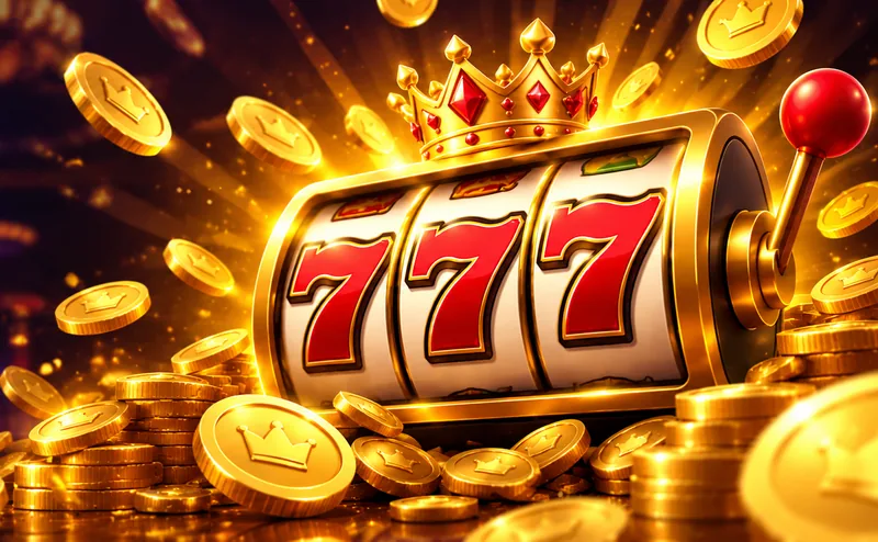A golden trophy surrounded by coins and money bags